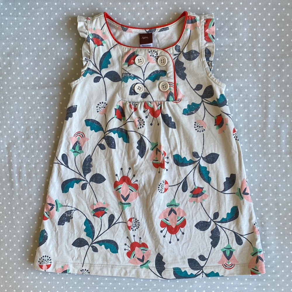 Tea Collection 18-24 month cotton tank dress